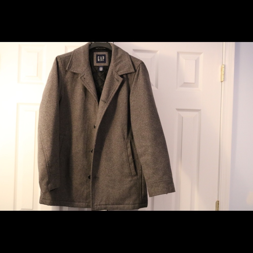 Grey Gap over coat